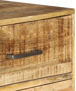vidaXL Komoda, 45x35x106 cm, lite drewno mango - Komody - miniaturka - grafika 5