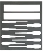 Narzędzia warsztatowe - Bahco ff1 °F1006 śrubokręt izolowany płaski i PH i PZ 2/3 moduł 8-częściowy (FF1F1006) - miniaturka - grafika 1