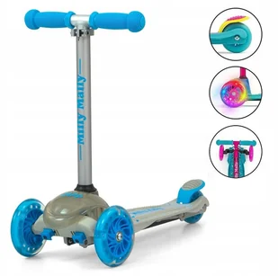 Milly Mally Hulajnoga Scooter Zapp Grey - Hulajnogi - miniaturka - grafika 10