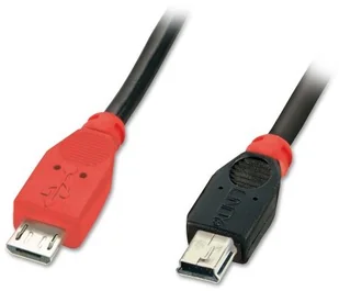 LINDY Lindy MicroUSB B - MiniUSB B kabel USB (31718) - Kable USB - miniaturka - grafika 2