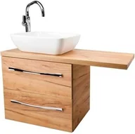 Szafki łazienkowe - KFA INFINITUM Szafka podumywalkowa 60 dąb 1695-220-063 - miniaturka - grafika 1