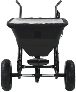 vidaXL Rozsiewacz do soli, pchany, PVC i stal, 45 L, 106 x 73 x 76 cm vidaXL - Siewniki - miniaturka - grafika 3