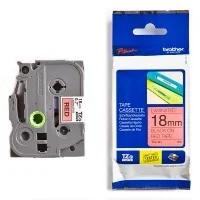 Ta$273ma do Brother TZe-441 czerwone tło/czarny nadruk 18mm x 8m zamiennik - Etykiety do drukarek - miniaturka - grafika 4