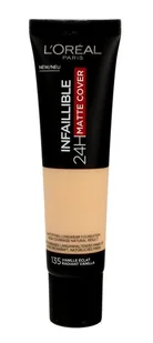 Maybelline Loreal Podkład Infallible 24H Matte Cover nr 135 Radiant Vanilla 30ml SO_112177 - Podkłady do twarzy - miniaturka - grafika 2