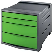 Półki na dokumenty - INNY Pojemnik Z Szufladami Vivida Vivida Zielony 135L394 4049793059426 - miniaturka - grafika 1