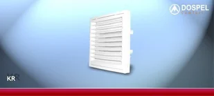 Dospel KRATKA Z SIATKĄ KR 150MM BIAŁA - Kratki wentylacyjne - miniaturka - grafika 2