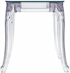 D2.Design DESIGN Stół Ghost 62x62cm transparentny - Stoły - miniaturka - grafika 4