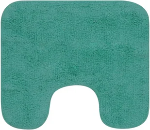 vidaXL 3-częściowy zestaw mat łazienkowych, tkanina, turkus - Dywaniki łazienkowe - miniaturka - grafika 4