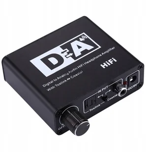 Konwerter Optyczny Toslink Coaxial Na 2x Cinch Rca - Przetworniki DAC - miniaturka - grafika 12