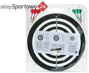 POZOSTAŁE TARCZA DO DARTA PAPER 15" X 1/2" ZADZWOŃ 600-555-801 ! GT02005 - Dart - miniaturka - grafika 2