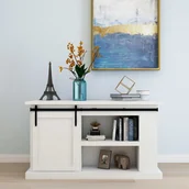 Akcesoria do drzwi - VidaXL Lumarko System do drzwi przesuwnych, stal węglowa, 152 cm 148015 VidaXL - miniaturka - grafika 1