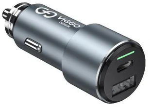 VIGGO DESIGN VIGGO DESIGN 18 W PD Szara - Ładowarki do telefonów - miniaturka - grafika 2