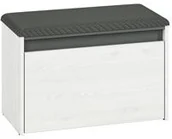 Szafki na buty - Szafka na buty Hyga 02 Sosna śnieżna - miniaturka - grafika 1