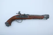 Repliki - broń - Denix SA REPLIKA WŁOSKI PISTOLET SKAŁKOWY z XVIIIw MODEL 1104 G 1104 G - miniaturka - grafika 1