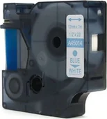 Papier do drukarek - Dymo Taśma D1 Niebieski na Białym 12mm x 7m LM100 LM110 LM120 LM150 LM160 LM200 LM210D LM220 LM260 LM280 LM300 45014 - miniaturka - grafika 1