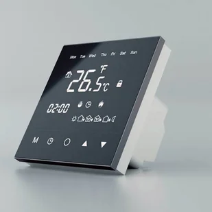 Thermoval Termostat dotykowy 30BS TVT30BS - Ogrzewanie podłogowe - miniaturka - grafika 2