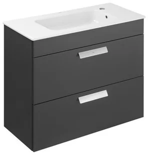 Roca A855907153 - - DEBBA Zestaw łazienkowy Unik Compacto 800 mm z 2 Szufladami - Szafki łazienkowe - miniaturka - grafika 2