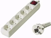 Listwy zasilające - PremiumCord Listwa zasilająca pp5k-03 3m (pp5k03) - miniaturka - grafika 1