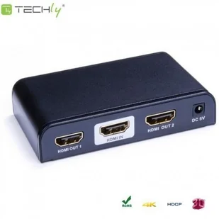 Techly Splitter wideo HDMI 2-portowy - Rozgałęźniki - miniaturka - grafika 5
