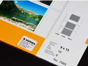 Papier do drukarek - Herma Fotosichthüllen 90 x 130 mm quer wei 10 Hüllen - 7584 - miniaturka - grafika 1