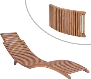 vidaXL Składane leżaki, 2 szt., lite drewno tekowe 3073170 - Leżaki ogrodowe - miniaturka - grafika 3