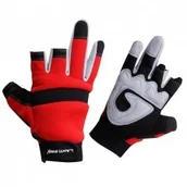 Rękawice robocze - LAHTI PRO Rękawice ochronne bez 3 palców z poduszką chroniącą przed odciskami rozmiar 9 L281209K LPL281209K - miniaturka - grafika 1