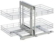 Meble modułowe i akcesoria - Rejs Kosz cargo lewy z prowadnicą MAGIC CLASSIC - miniaturka - grafika 1