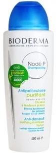 Bioderma Nodé P szampon przeciwłupieżowy do włosów przetłuszczających Anti-dandruff Purifying Shampoo) 400 ml - Szampony do włosów - miniaturka - grafika 2