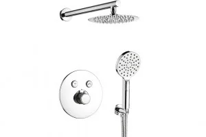 Laveo Volumo - komplet natryskowy z baterią podtynkową termostatyczną BAV 70TP - Baterie podtynkowe - miniaturka - grafika 3