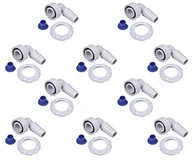 Akcesoria i części AGD - Xavax zestaw szt. przewody przyłączeniowe tulejka do montażu ściennego pośredniczące syfonu bez konieczności czyszczenia otworu 00110978 - miniaturka - grafika 1