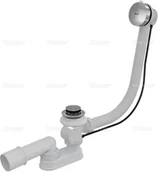 Syfony - Alca PLAST Alcaplast Syfon wannowy z korkiem automat metal długośc 80 cm) A551K 80 ! - miniaturka - grafika 1