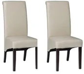 Krzesła - Lectus Komplet krzeseł Werona, beżowy, 2 szt. - miniaturka - grafika 1