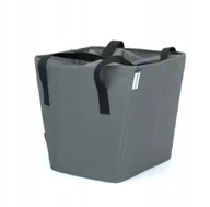 Torby i organizery dla mam - Vidiamo Torba zakupowa Shopping bag Carbon Grey - miniaturka - grafika 1