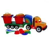 Samochody i pojazdy dla dzieci - LESZKO PIASKARKA LESZ118 - miniaturka - grafika 1