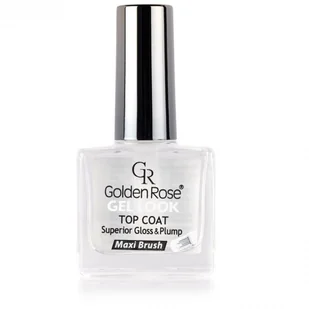 Golden Rose Gel Look Top Coat żelowy utwardzacz do paznokci 10,5ml - Lakiery do paznokci - miniaturka - grafika 2