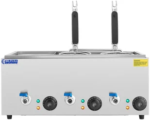 Royal Catering Warnik do makaronu z 4 koszami i pojemnikiem GN 1/3 temp 30-110°C RC-PM004 - Inne urządzenia gastronomiczne - miniaturka - grafika 12