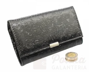 Haro (PL) Klasyczny Portfel Damski (PL) Poziomy Mały Skóra Włoska - Portfele - miniaturka - grafika 7