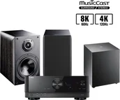 Zestawy stereo - Yamaha RXV-4A czarny) + Nota 260 X czarny) + Basso 840 czarny) - miniaturka - grafika 1