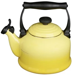 Le Creuset Czajnik na wodę z gwizdkiem cytrynowy 92000800516000 - Czajniki na gaz - miniaturka - grafika 4