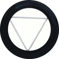 Akcesoria i części AGD - WOLFPACK Wolfpack 22010905 rozeta maskująca czarna do pieca 110 mm 22010905 - miniaturka - grafika 1