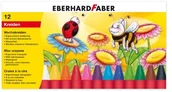 Kredki, ołówki, pastele i pisaki - Eberhard Faber 524010  wosk malk reiden w etui z kartonu - miniaturka - grafika 1