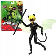 Figurki dla dzieci - Miraculous Figurka Czarny Kot + Akcesoria Skrzydła - miniaturka - grafika 1