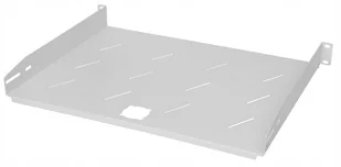 StalFlex Półka do szafy 19" z otworami 350 mm 1U szara RS19-1U-350-G - Akcesoria do szaf serwerowych - miniaturka - grafika 2