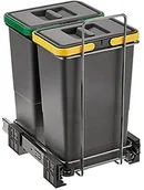 Kosze na śmieci - FENIKS Elle Tipi pf01 34 °C2 z pedałem segregacja śmieci, wyciągany do Base PF01 34C2 - miniaturka - grafika 1