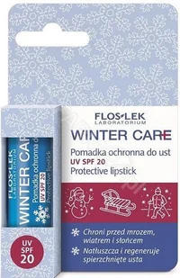 Flos-Lek Winter Care Pomadka ochronna do ust SPF20 - Kremy do twarzy - miniaturka - grafika 2