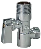 Zawory i kraniki - Haustech Kurek kątowy z filtrem Haustech 1/2 x 3/8 cala HUALKF1/2X3/8.601 - miniaturka - grafika 1