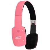 Słuchawki - Arkas XX.Y R-15 KUKI Różowy (8750000983) - miniaturka - grafika 1