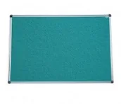 Tablice i flipcharty - Allboards KOLOROWA tablica tekstylna jak korkowa 120x90 - zielona - miniaturka - grafika 1