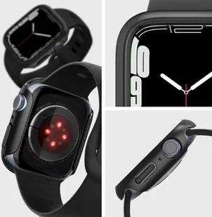 Spigen Etui ramka do smartwatcha Thin Fit do Apple Watch 7 41mm Black ACS04184 - Akcesoria do smartwatchy - miniaturka - grafika 10
