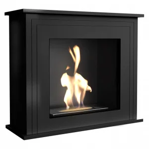 KRATKI Biokominek portalowy JUNE czarny z certyfikatem TÜV JUNE/CZARNY/TUV - Biokominki KRATKI Biokominek portalowy JUNE czarny z certyfikatem TÜV JUNE/CZARNY/TUV - Biokominki - miniaturka - grafika 1